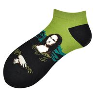 Frau Lässig Geometrisch Baumwolle Ankle Socken Ein Paar sku image 17