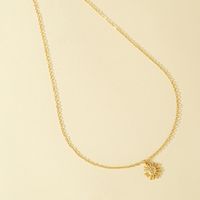 Simple Style Moon Alloy Plating Women's Pendant Necklace main image 4