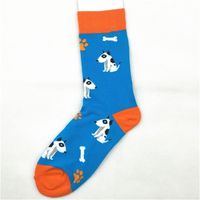 Unisex Casual Geometric Cotton Crew Socks A Pair sku image 1