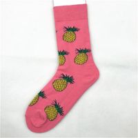 Unisex Casual Geometric Cotton Crew Socks A Pair main image 4