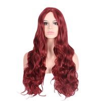 Women's Lolita Casual Street High Temperature Wire Long Bangs Long Curly Hair Wigs sku image 4