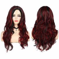 Women's Hip-hop Punk Casual Stage Street High Temperature Wire Long Bangs Long Curly Hair Wigs main image 4