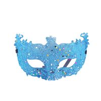 Halloween Glam Funny Solid Color Plastic Holiday Daily Party Mask main image 3