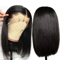 Women's Casual Simple Style Casual Weekend High Temperature Wire Centre Parting Long Straight Hair Wigs main image 4