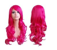 Women's Exaggerated Lolita Party Cosplay High Temperature Wire Side Fringe Long Curly Hair Wigs sku image 11