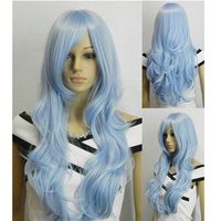 Women's Exaggerated Lolita Party Cosplay High Temperature Wire Side Fringe Long Curly Hair Wigs sku image 15