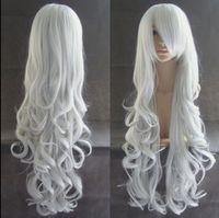 Women's Exaggerated Lolita Party Cosplay High Temperature Wire Side Fringe Long Curly Hair Wigs sku image 13