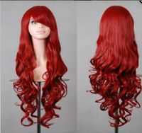 Women's Exaggerated Lolita Party Cosplay High Temperature Wire Side Fringe Long Curly Hair Wigs sku image 1