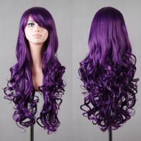 Women's Exaggerated Lolita Party Cosplay High Temperature Wire Side Fringe Long Curly Hair Wigs sku image 3