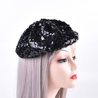 Women's Simple Style Solid Color Eaveless Beret Hat main image 4