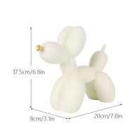 Simple Style Commute Dog Resin Decorative Ornaments Artificial Decorations sku image 10