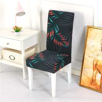 Chinoiserie Vacation Flower Polyester Chair Cover sku image 3