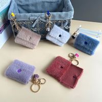 Simple Style Bag Artificial Mink Hair Unisex Bag Pendant Keychain main image 5
