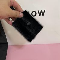 Simple Style Bag Artificial Mink Hair Unisex Bag Pendant Keychain sku image 2