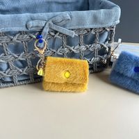 Simple Style Bag Artificial Mink Hair Unisex Bag Pendant Keychain sku image 7