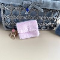 Simple Style Bag Artificial Mink Hair Unisex Bag Pendant Keychain sku image 4