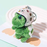 Cute Tortoise Plush Unisex Bag Pendant Keychain sku image 24