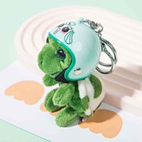 Cute Tortoise Plush Unisex Bag Pendant Keychain sku image 20
