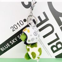 Cute Tortoise Plush Unisex Bag Pendant Keychain sku image 11