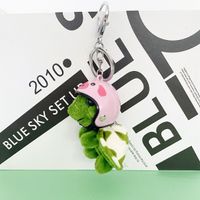 Cute Tortoise Plush Unisex Bag Pendant Keychain sku image 12