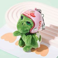 Cute Tortoise Plush Unisex Bag Pendant Keychain sku image 26