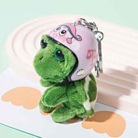 Cute Tortoise Plush Unisex Bag Pendant Keychain sku image 22