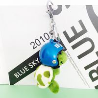 Cute Tortoise Plush Unisex Bag Pendant Keychain sku image 43