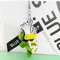 Cute Tortoise Plush Unisex Bag Pendant Keychain sku image 47