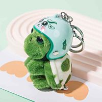 Cute Tortoise Plush Unisex Bag Pendant Keychain sku image 21