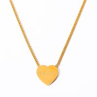 Copper 18K Gold Plated Casual Vacation Simple Style Plating Number Pendant Necklace sku image 2