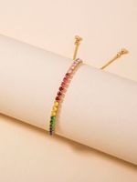 Estilo Simple Árbol Cobre Pulsera Perla Circón Pulseras De Cobre sku image 6