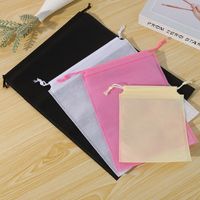 Simple Style Solid Color Storage Bag main image 1