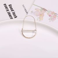 Wholesale Jewelry Vintage Style Solid Color Crystal Glass Copper Drop Earrings sku image 1