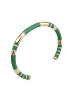 Vintage Style Color Block Alloy Plating Women's Bangle main image 5