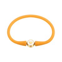 Estilo Simple Cara Sonriente Gel De Sílice Unisexo Pulsera sku image 2