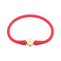 Estilo Simple Cara Sonriente Gel De Sílice Unisexo Pulsera sku image 5