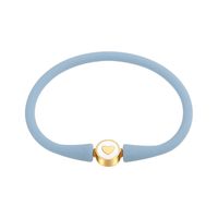 Estilo Simple Cara Sonriente Gel De Sílice Unisexo Pulsera sku image 4