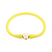 Simple Style Smiley Face Silica Gel Unisex Wristband sku image 15