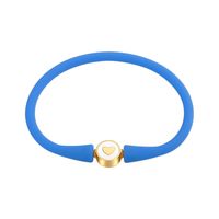 Simple Style Smiley Face Silica Gel Unisex Wristband sku image 19