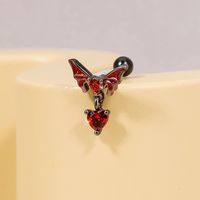 Y2k Sexy Butterfly Stainless Steel Zircon Belly Ring In Bulk main image 7