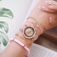 Casual Lady Spiral Stripe Buckle Quartz Women's Watches main image 4