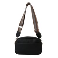 Women's Pu Leather Solid Color Vintage Style Square Zipper Shoulder Bag Crossbody Bag sku image 4