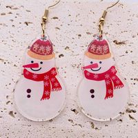 Wholesale Jewelry Cartoon Style Cartoon Character Arylic Drop Earrings sku image 2