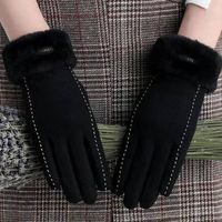 Women's Elegant Solid Color Gloves 1 Pair sku image 4
