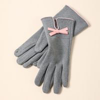 Women's Elegant Bow Knot Gloves 1 Pair main image 2