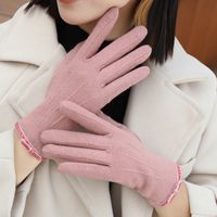 Women's Elegant Solid Color Gloves 1 Pair sku image 6