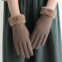 Frau Elegant Einfarbig Handschuhe 1 Paar sku image 5
