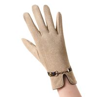 Women's Cute Sweet Solid Color Gloves 1 Pair main image 5