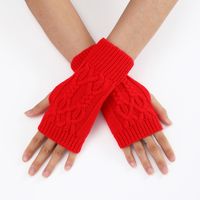 Unisex Basic Dame Linien Handschuhe 1 Paar main image 3