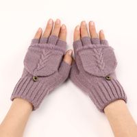 Women's Elegant Basic Simple Style Solid Color Gloves 1 Pair sku image 8